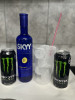 Skyy passion fruit + 2 monster vaso de hielo de regalo